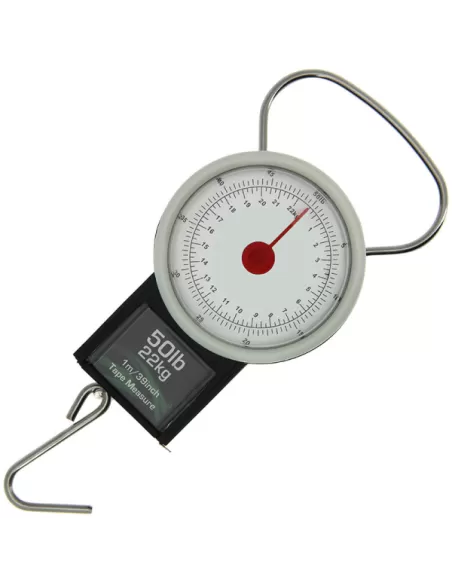 Angling Pursuits Bilancia Pesa Pesci 22 kg con Metro Accessori da pesca