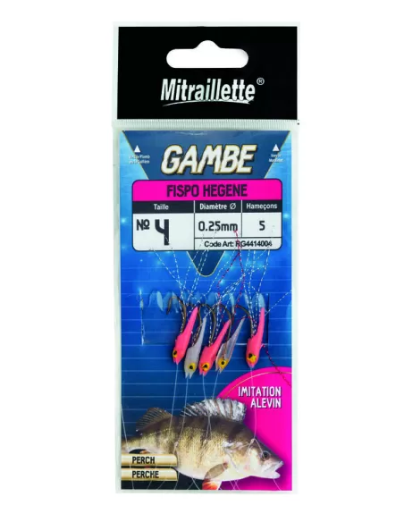 Ragot Lenza Pronta con Gamberetti Fispo Hegene Esche Artificiali Ragot