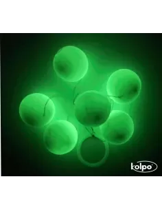 Flotter Zatterini da Pesca Galleggianti Super Fluorescenti Rotondi Accessori mare Kolpo