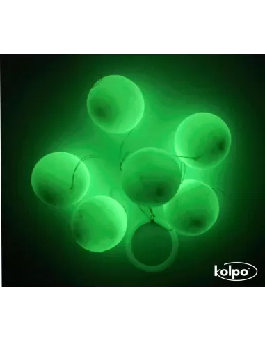 Flotter Zatterini da Pesca Galleggianti Super Fluorescenti Rotondi Accessori mare Kolpo