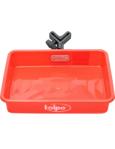 Vaschetta Bacinella per Picchetto Surfcasting Kolpo 26x21x5 cm Accessori da pesca Kolpo