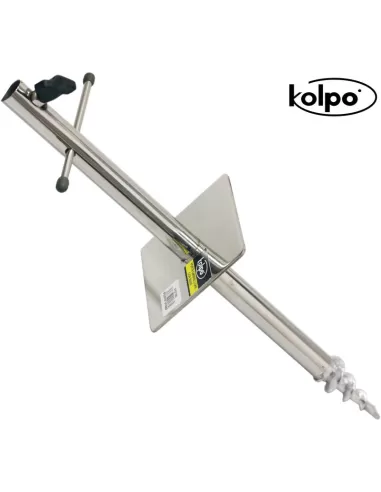 Trivella Per Ombrelloni Pesca Con Base Inox Kolpo Accessori da pesca Kolpo