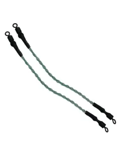 Deluxe Feeder Link braid with Swivels 2pz 