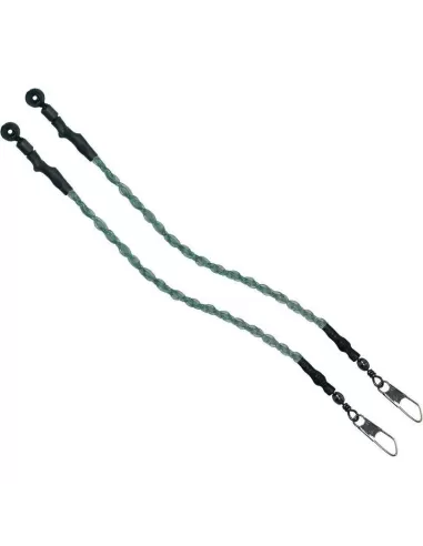 Match Link Treccia con Girella e Moschettone 2pz Galleggianti Inglesi Kolpo