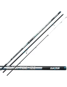 Canna da pesca Surfcating 100-200 grammi 3 Pezzi Black Tide 420 Canne da pesca Zun Zun