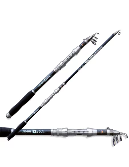 Canna da Pesca Lineaeffe Tele Diamond Super Compact 80 grammi Canne da pesca Lineaeffe