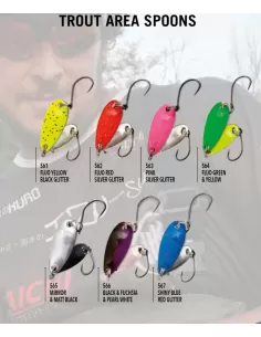Nomura Akira Trout Area Spoons 3 grams 