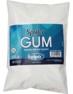 Collante Colla Per Esche Vive Bigattini 500 gr Spider Gum Pasture Kolpo
