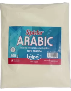 Collante Colla Arabica Per Esche Vive Bigattini 300 gr Spider Arabic Pasture Kolpo