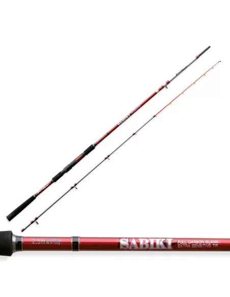 Canna da Pesca Barca Bolentino Sabiki Azione 100 grammi 2.5 mt Canne da pesca Fishing Ferrari