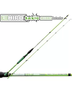 Canna da Pesca Spinning Nomura Hiro Toxic Green Freshwater Canne da pesca Nomura