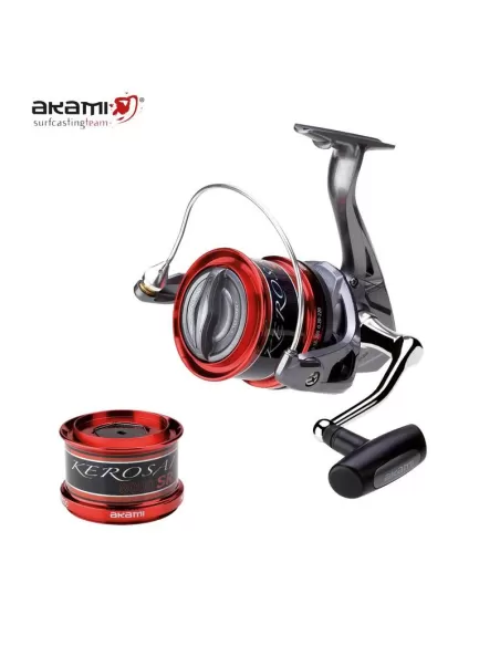 Mulinello da Pesca Surfcasting 8000 Kerosai SR 10 cuscinetti max drag 18 kg Mulinelli da Pesca Akami