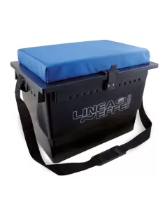 Cassettone Pesca con Seduta Imbottita e Tracolla 45x32.5x35.5 Cassette Pesca Lineaeffe