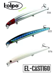 Artificial 3 Kit Long Jerk El-Punishment Kolpo Floating 155mm 21 gr 