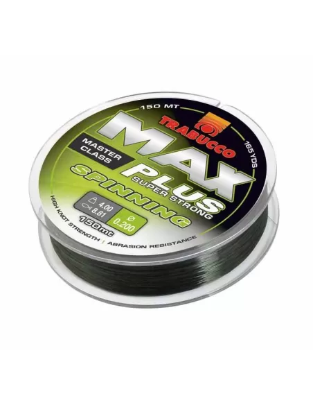 Trabucco filo max plus spinning 150 metri Fili da pesca Trabucco