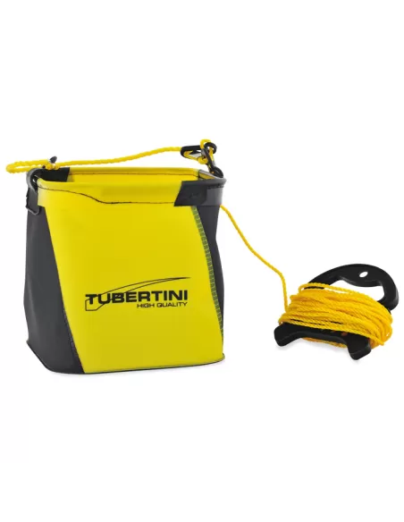 Tubertini Square Bucket Water Bucket Evo with Rope
