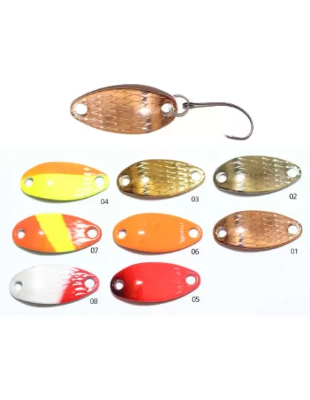 Spoon Trout Tartuta 3,10 gr Kolpo Esche Artificiali Kolpo