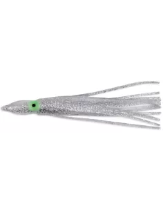Lineaeffe Octopus Trasparente con Occhi Luminosi Cond'fezione da 5 pz Esche Artificiali Lineaeffe