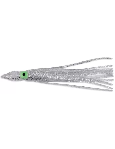 Lineaeffe Octopus Trasparente con Occhi Luminosi Cond'fezione da 5 pz Esche Artificiali Lineaeffe