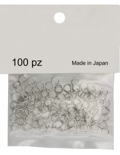 Stainless split Rings 100 pieces Made in Japan 