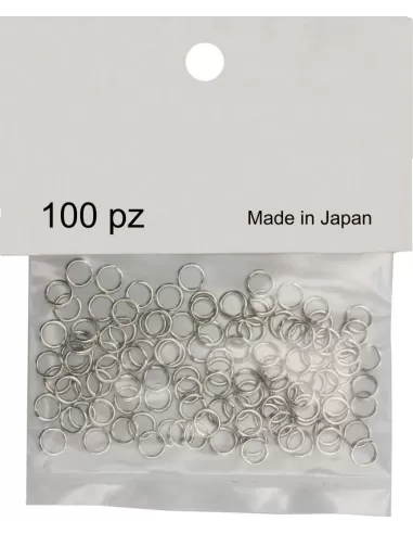 Split Rings Inox 100 pezzi Made in Japan Minuteria Kolpo