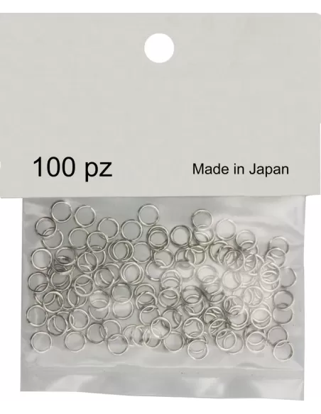 Split Rings Inox 100 pezzi Made in Japan Minuteria Kolpo