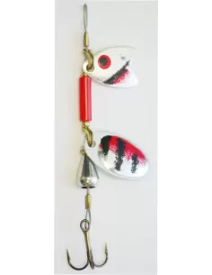 Mepps Cucchiaino Tandem Speciale Pesca alle Trote Corpo Silver Esche Artificiali Mepps