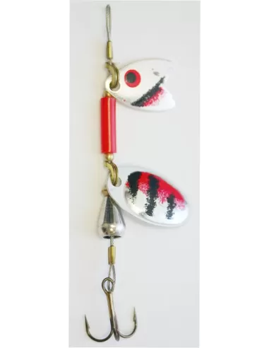 Mepps Cucchiaino Tandem Speciale Pesca alle Trote Corpo Silver Esche Artificiali Mepps