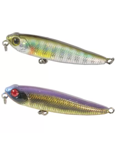 kit 2 Artificiale Pesca Spinning Flash Kolpo 60 mm Esche Artificiali Kolpo
