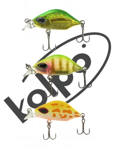 kit 3 Artificiale Pesca Spinning Gafo Kolpo 30 mm Esche Artificiali Kolpo