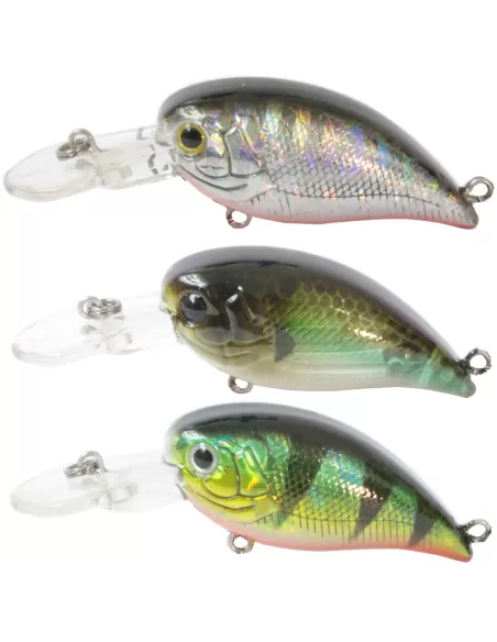 kit 3 Artificiali Pesca Spinning Joke Kolpo 50 mm Esche Artificiali Kolpo
