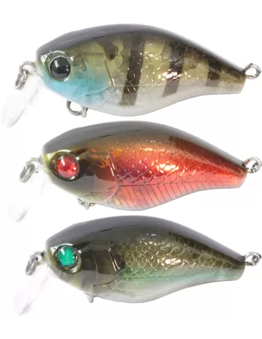 kit 3 Artificiale Pesca Spinning Kraken Kolpo 40 mm Esche Artificiali Kolpo