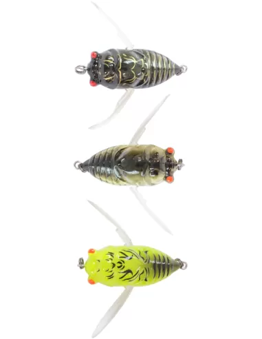 kit 3 Artificiali Pesca Spinning Mothra Kolpo 38 mm Esche Artificiali Kolpo