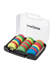Scatola con Avvolgilenza 24 pz 26.5 x 21.5 x H8 Accessori da pesca Zun Zun