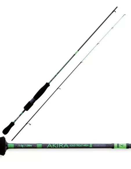 Nomura Canna da Pesca Solid Trout Area Light 1 - 5 grammi Canne da pesca Nomura