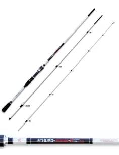 Nomura Canna da Pesca Spinning Kuro Revenge 3 Sezioni Canne da pesca Nomura