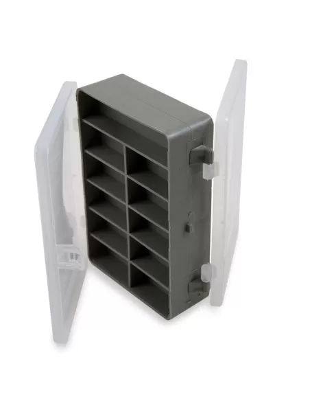 Lineaeffe Scatola Porta Minuteria Doppio Coperchio 11x7x3 cm Cassette Pesca Lineaeffe