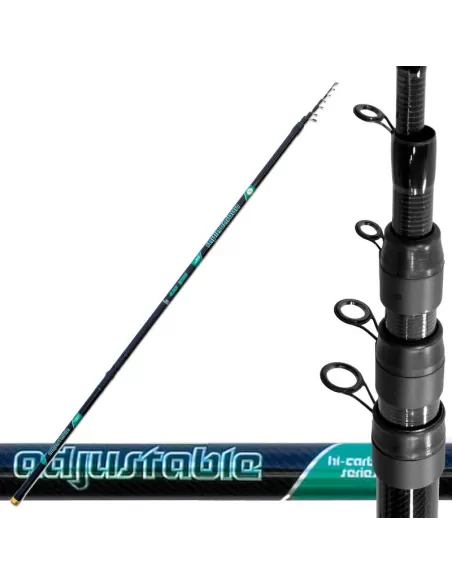 Canna da Pesca Teleregolabile Rapid Carbon 8 Metri Canne da pesca Fishing Ferrari
