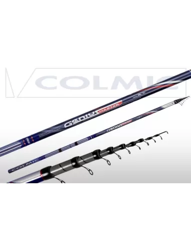 Colmic Canna da Pesca Bolognese Carbonio Spiralato Genius Master Canne da pesca Colmic