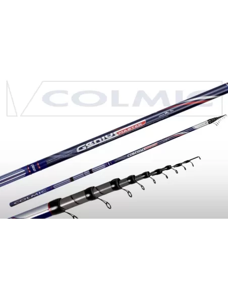 Colmic Canna da Pesca Bolognese Carbonio Spiralato Genius Master Canne da pesca Colmic