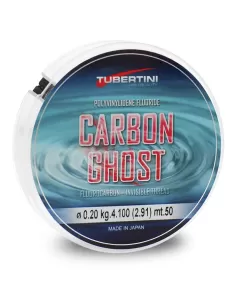 Tubertini Fluorocarbon Carbon Ghost 50 mt Fili da pesca Tubertini