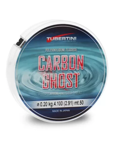 Tubertini Fluorocarbon Carbon Ghost 50 mt - fishing tackle