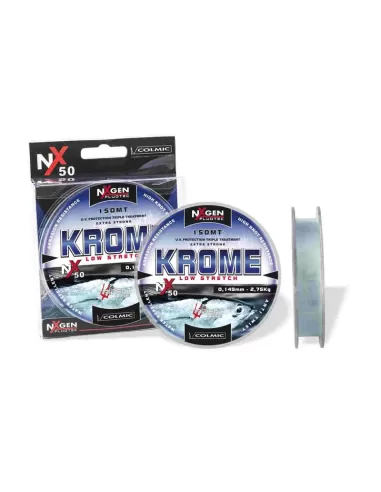 Colmic Krome 150 mt Filo da Pesca Affidabile e Resistente Fili da pesca Colmic