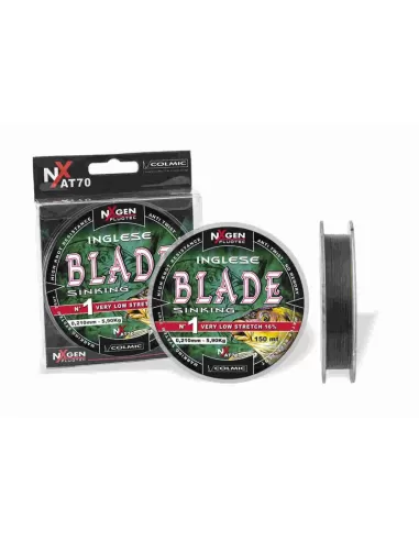 Colmic Blade 150 mt Monofilo Sinking Per la Pesca All'inglese Fili da pesca Colmic