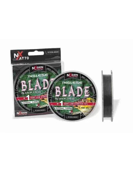 Colmic Blade 150 mt Monofilo Sinking Per la Pesca All'inglese Fili da pesca Colmic