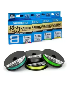 Shimano sx 150 8 Heads Kairiki Color Yellow Braid 