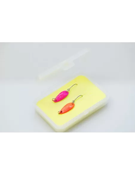 Scatola Porta Spoon e Artificiali Rotanti Kolpo Esche Artificiali Cucchiaini Kolpo