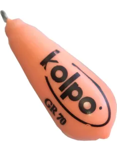 Piombi Pesca Kolpo Pera Extra Fosforescente Orange Minuteria Kolpo