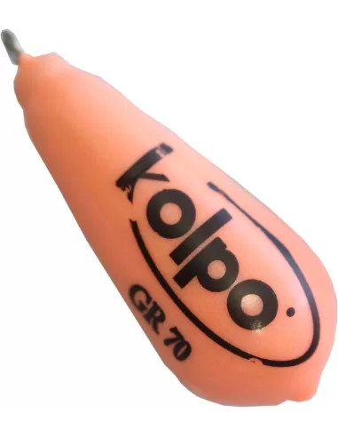 Piombi Pesca Kolpo Pera Extra Fosforescente Orange Minuteria Kolpo