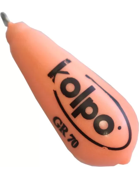 Piombi Pesca Kolpo Pera Extra Fosforescente Orange Minuteria Kolpo